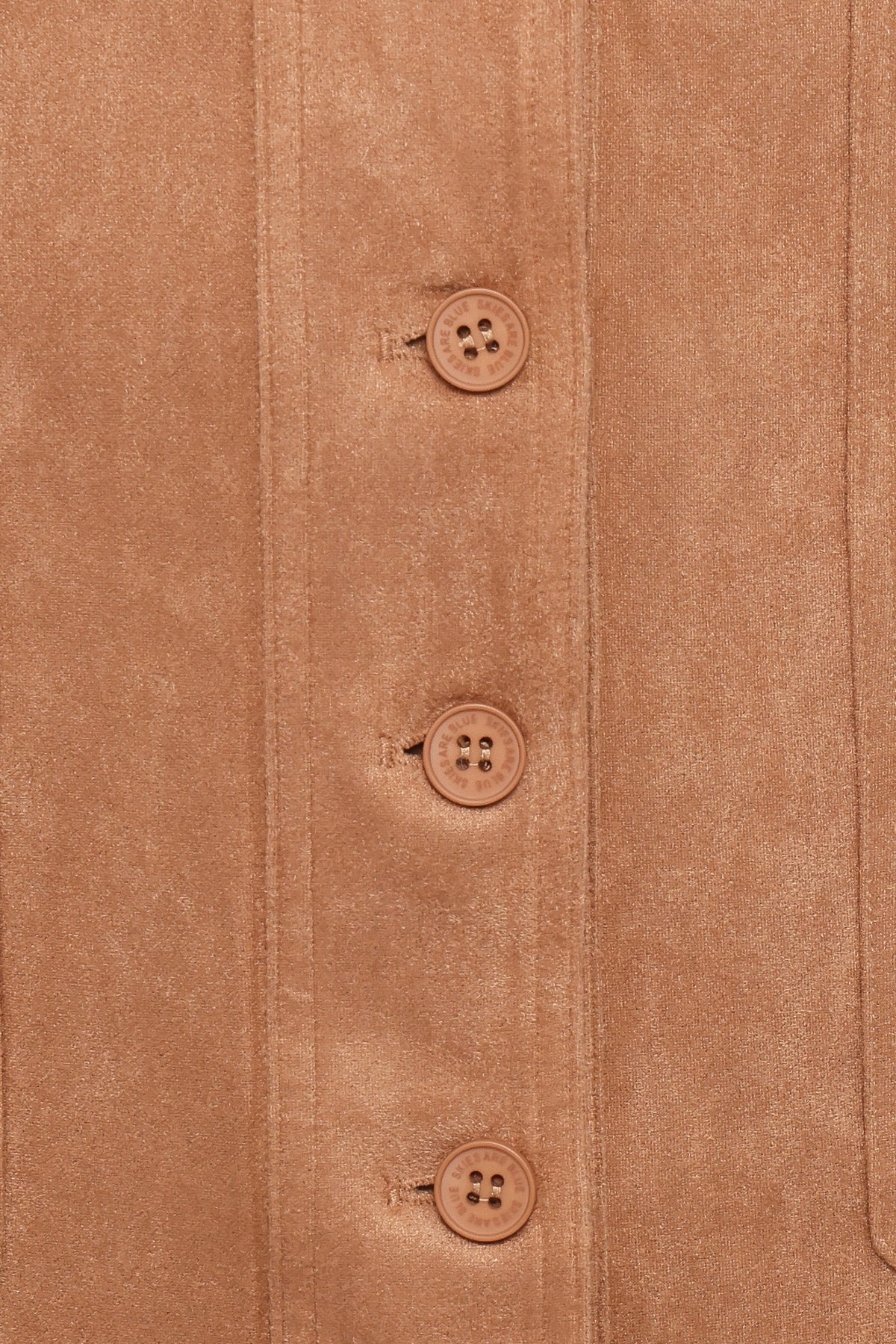 Xoey Camel Süet Görünümlü Mini Elbise