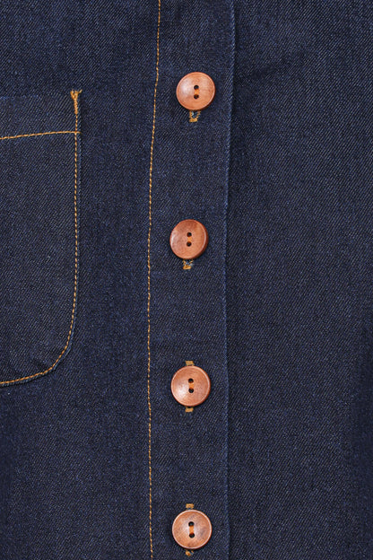 Bels İndigo Denim Şort Takımı